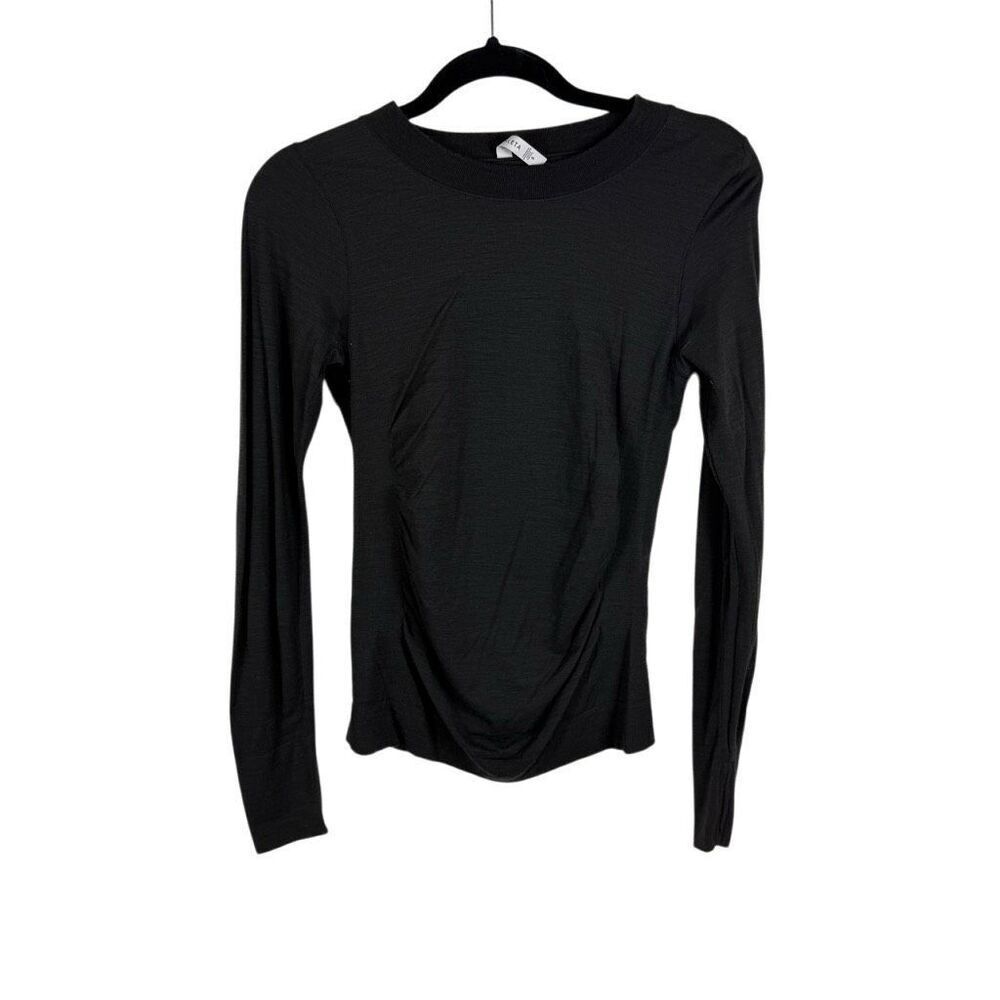 Athleta Ascent Top- grey, size s